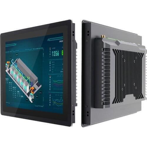 17" Embedded Wall-mounted Industrial Touch Panel computer is suitable for advertising machine with capacitive touch show Screen