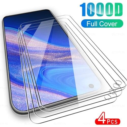 4Pcs Full Cover Protective Glass For VIVO X50 Tempered Glass For VI VO V IVO VIVOX50 X 50 6.56" 2004 Phone Screen Protector Film