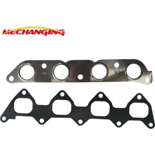 For TOYOTA CARINA 16V AE102 7A-FE 7AFE Intake Exhaust Manifold Gasket Engine Parts Automotive Spare Parts Engine Gasket Set