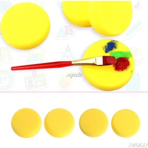 Round Painting Sponge For Art Drawing Craft Clay Pottery Sculpture Cleaning Tool Painting Tool Drop ship Dropshipping