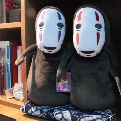 Original Miyazaki Hayao Spirited Away Cute No Face Man Plush Toy Children Birthday Gift
