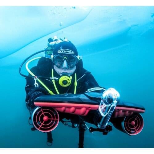 2020 Underwater Thruster Diving Booster Underwater Scooter Tri-speed Switch Seascooter Shooting Drone Diving Equipment