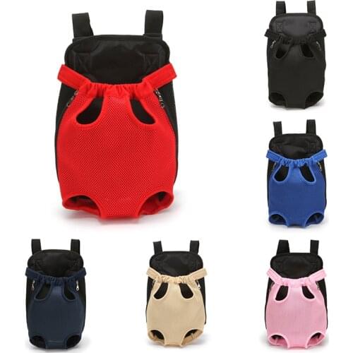 Travel Front Puppy Carrier Dogs Backpack Kangaroo Easy-Fit Fashion Adjustable Safety Durable Cat Pets Carrying Breathable Bags