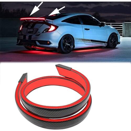 Led Spoiler for Car Trunk Lip Spoiler Universal Rear Tail Wing for Bmw Audi Peugeot Tesla POLO Mazda Passat Car Exterior Parts