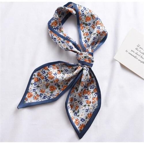 Summer Hair Scarf For Ladies Free Shipping Luxury Brand Headscarves Hijab Handbag Handle Ribbon Womens Beach Pareo