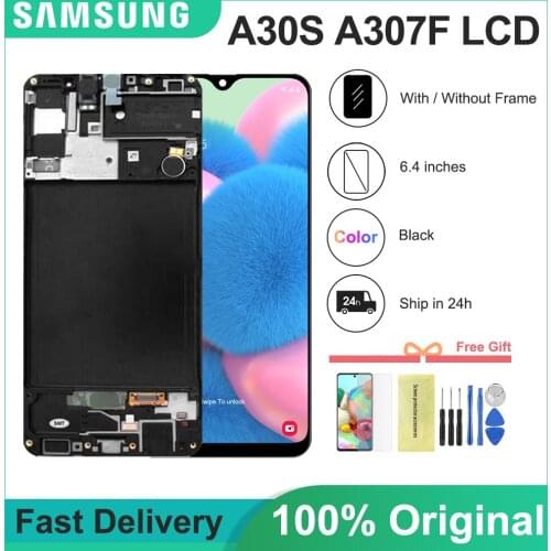 6.4'' lcd For Samsung galaxy A30s Display A307F A307FN A307G A307GN A307YN Display Touch Screen Digitizer Assembly