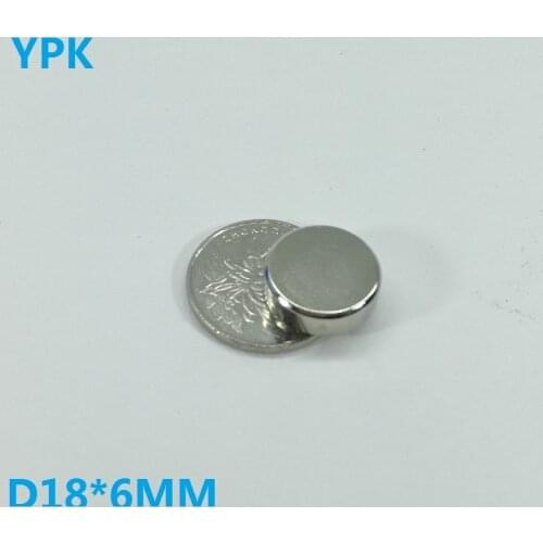 10 20 50PCS/LOT Magnet 18*6 N35 Disc neodymium MAGNET 18x6 NdFeB Magnets 18 x 6