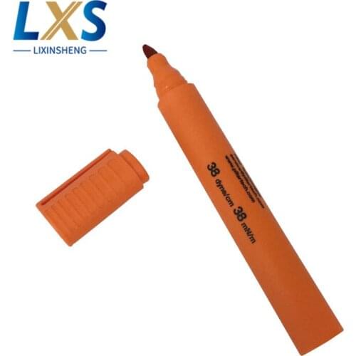 5pcs/Lot UK Sherman Dyne Test Pen 38 40 42 44 dyne/cm For PVC/PE Film