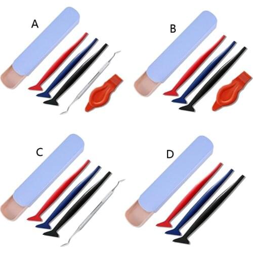 Car Stickers Hardness Wrap Vinyl Tools Micro Squeegee Scraper Car Micro Scraper
