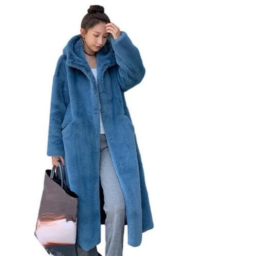 DANWEIHONG Artificial Fur Coats