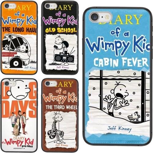 Cheap Junior The Diary Of A Wimpy Kid Soft TPU New Style Unique For Xiaomi Redmi K40 K30 K30S K20 Gaming 9 9C 8 8A 7 7A 6 6A 5