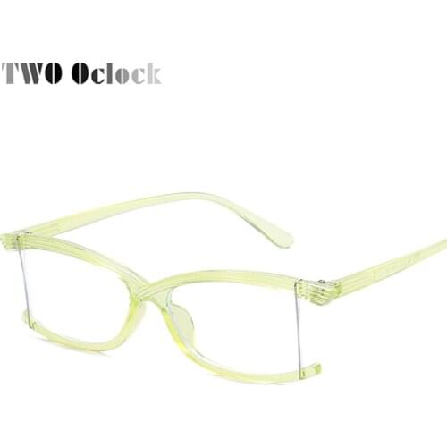 TWO Oclock 2020 Anti UV Blue Light Glasses For Computer Game Women Unusual Glasses Ultra-light Clear Colorful Frame W8865