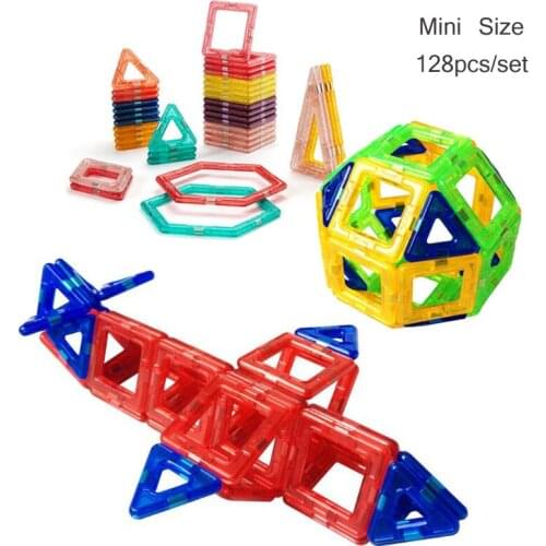 Magnetic Building Blocks Magnet Construction Toys Magnetic Bricks Designer Constructor Educational Toys for Children Gifts