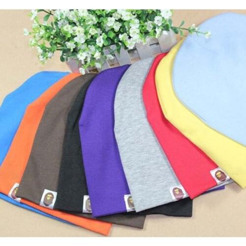 Unisex Fashion Cute Style little Hat Knitted Cap Winter Head Wear Crochet Cap Double layer Hats for Children Boys Girls