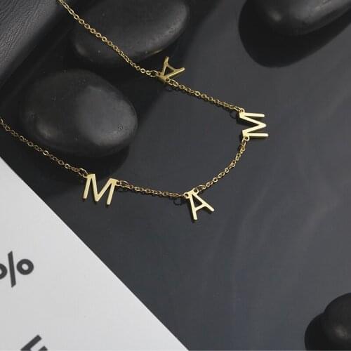 New mama necklace love necklace stainless steel elegant gentle wind necklace clothing accessories jewelry gifts for girlfriend
