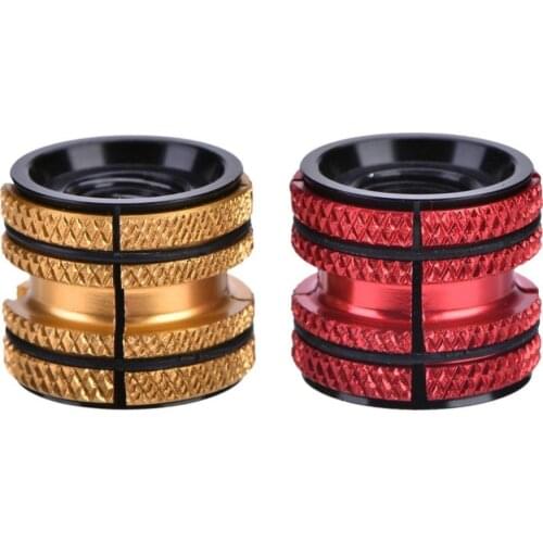 Bike Headset Expanding Plug Aluminum Alloy Bike Fork Headset Plug Bike Headset Plug For 28.6mm Bicycle Headset Expander Plug 16g