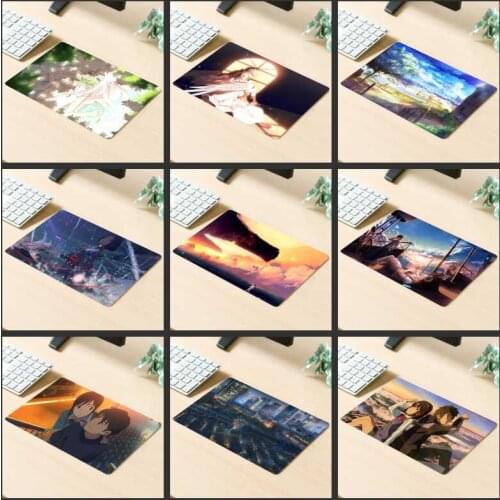 XGZ Christmas Promotion Gaming Mouse Pad Japanese Anime Cute Girl Love Computer Desk Mat Rubber Non-slip Custom Couple Coasters