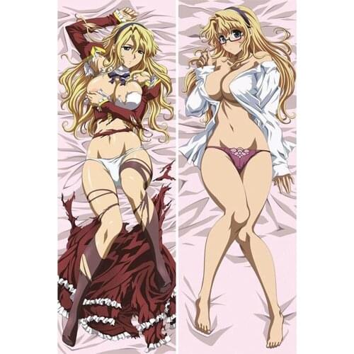 Sexy Girl Japanese Anime Freezing Satellizer el Bridget Throw Otaku Dakimakura Gifts Bedding Hugging Body Pillow Case 150x50 CM