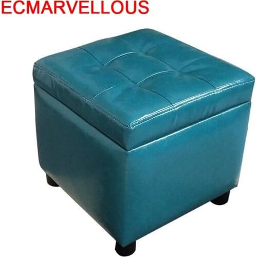 Asiento Toilet Footstool Plegable Sgabello Sgabelli Living Room Chair Change Shoes Kids Furniture Pouf Taburete Storage Stool