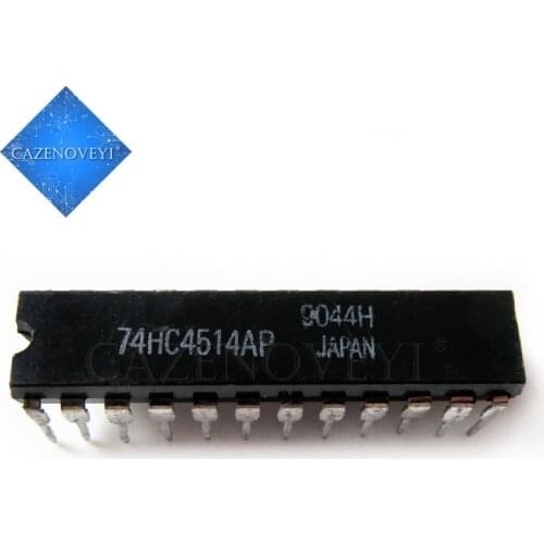 5pcs/lot 74HC4514AP 74HC4514 DIP-24 In Stock