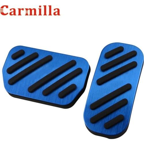 Carmilla Accessories for Toyota Sienta 2015-2018 Gas Brake Pedal Protection Cover Car Pedals Protector Replacement Parts