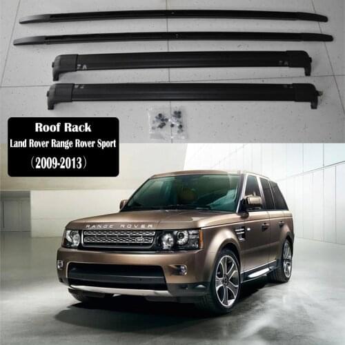 Aluminum Alloy Roof Rack For Land Rover Range Rover Sport 2009-2013 Rails Bar Luggage Carrier Bars top Cross bar Rack Rail Boxes