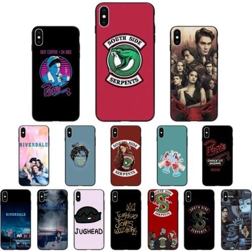 YNDFCNB America TV Riverdale Snake Phone Case for iphone 11 12 Mini Pro Max X XS MAX 6 6s 7 8 Plus 5 5S 5SE XR SE2020