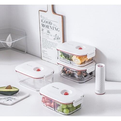 Circlejoy Electric Vacuum Preservation Box Set Vacuum Seal Heat Preservation Inhibit Bacteria Lunch Box With Electric Vacuum Pum
