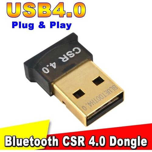 Mini Bluetooth Version 4.0 Adapter Wireless Dongle EDR Adaptor USB 2.0 for Laptop Notebook Tablet Computer Plug and Play