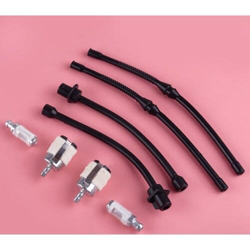 LETAOSK 8pcs Hose Kit Chainsaw Spare Parts Replacement for 45cc 52cc 58cc Oil Fuel Filter Pipe 4500 5200 5800 45cc 52cc 58cc