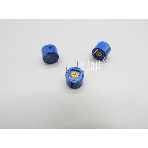 Original New 100% CT6EF502 CT-6 5K bottom adjustment round adjustable potentiometer (SWITCH)