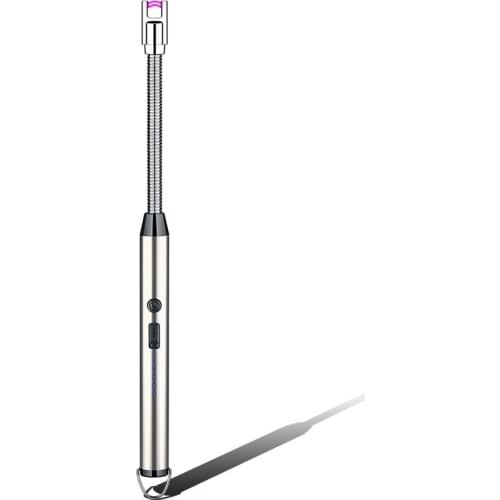 NEW Windproof Strip USB Charging Pulse Cigarette Lighter Outdoor Camping Kitchen Ignition Tool Smoking Accessories