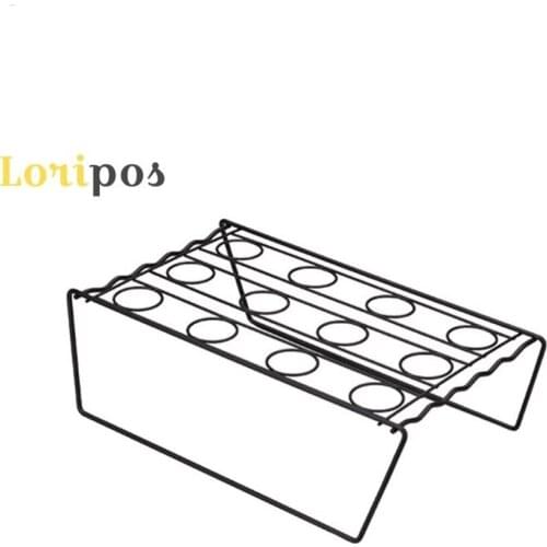 Iron Art Iron Single Non-folding Rack Food Display Ice Cream Cone Holder Tray Bouquet Shelf Storage Holders Racks Table Stand