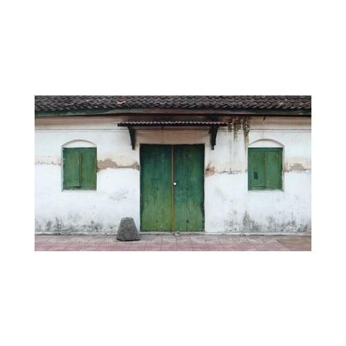 125*200cm Wholesale Photography Backdrops Hot Sale Studio Photo Studio Backgrounds Exterior Door For Wedding Portrait D-4953