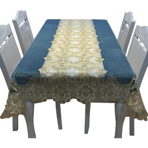 2021 New Arrival Lace Square Table Cloth Furniture Rectangle TV Dust Cover Refrigerator Round Coffee Tablecloth Home Decoration