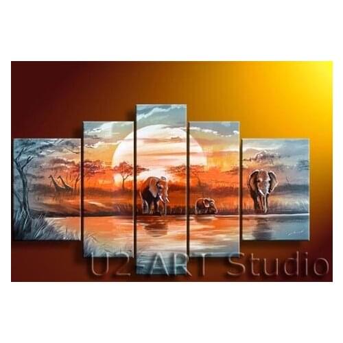 Abstract Group paintings,reproduction,handicraft,ornament,craft,painting for living room GP19