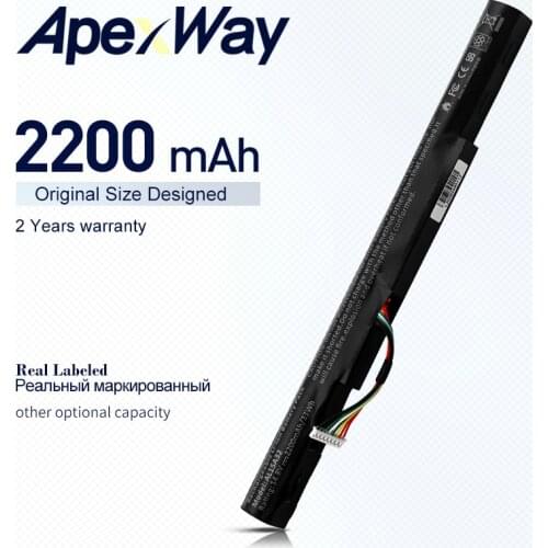 ApexWay AL15A32 AL15A32 4ICR17/65 Battery For Acer E5-422G E5-472 E5-473 E5-522 E5-532 E5-532T E5-573 E5-722 ES1-420 V3-574TG