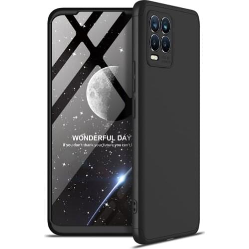 For Realme 8 Pro Case Hard PC Shockproof 360 Full Protection Three-stage Combination Back Cover For Realme 8 чехол GKK