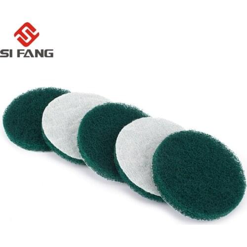 4" 5-20Pcs Scouring Pad Polishing Pad Self-adhesive Disc Grinding Machine Accessories