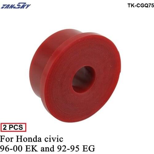 2 PCS Swap Mount Bracket Bushing Inserts Kit Replacement Polyurethane Fit For Honda civic 96-00 EK and 92-95 EG TK-CGQ75