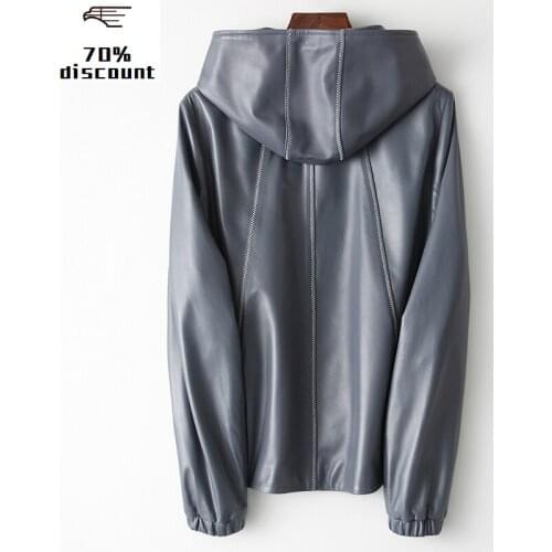 Genuine Leather Jacket 300% Real Sheepskin Coat Spring Autumn Jacket Women Clothes 2020 Korean Baseball Jackets MY3853