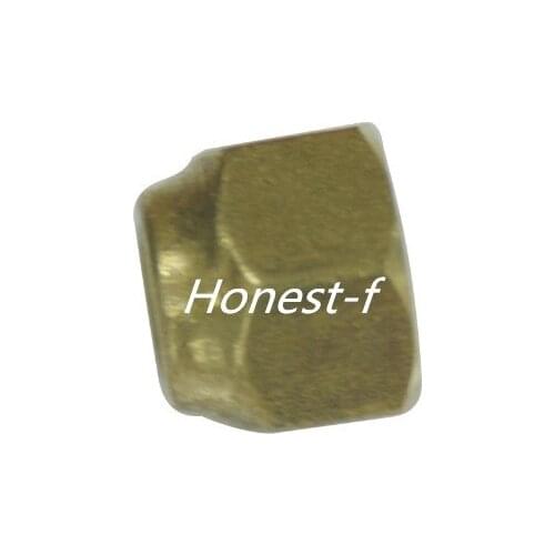 Brass 1/2" OD Flare Short Forged Nut ,Brass Flare Tube Fitting