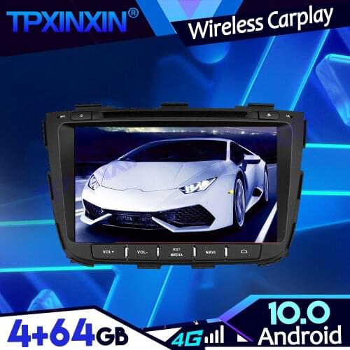 PX6 For Kia Sorento 2013-2014 Android 10.0 4+64G IPS Carplay Tape Recoder Multimedia Player Navigation GPS Auto Radio Head Unit