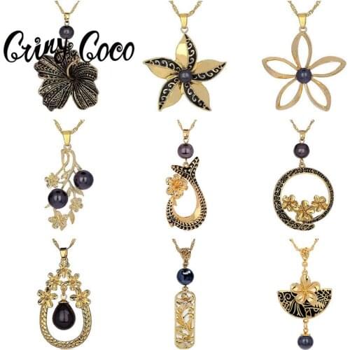 SophiaXuan Hawaiian Plumeria Pendant Necklace Plated Jewelry 2021 Necklaces Valentines Day Gold Fashion Designer Flower Women