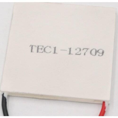 TEC1-12709 Heatsink Thermoelectric Cooler Peltier Cooling Plate 40x40mm 12V 9A Refrigeration Module