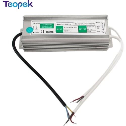 Waterproof 10A 120w 12V Switching Power Supply Transformer For LED Display Outdoor Waterproof Switching Power Supply