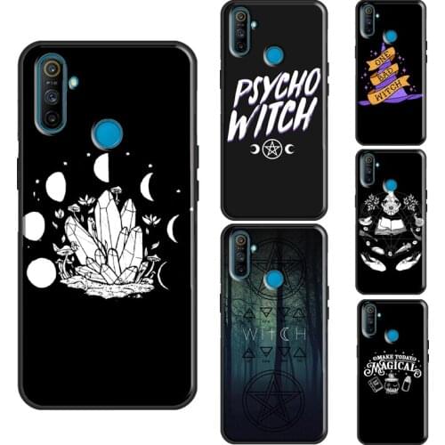 Witch Witchcraft Magical Case For OnePlus 8T 7T Nord 7 8 9 Pro Cover For Realme C3 C15 C21 7i Q3 6 7 8 Pro GT Neo