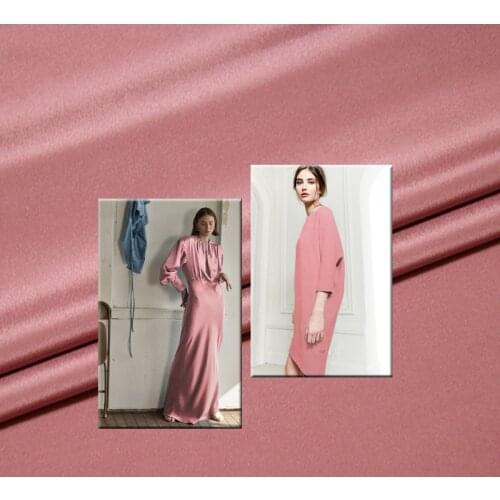 High-end summer heavy silk crepe de chine fabric 30mm soft t-shirt shirt dress crepe de chine silk fabric wholesale silk cloth