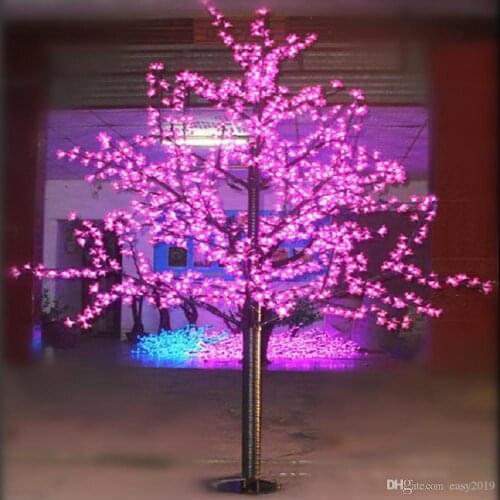1.5M LED Artificial Cherry Blossom Tree Light Christmas Light 480pcs LED Bulbs 110 220VAC Rainproof fairy garden Christmas decor