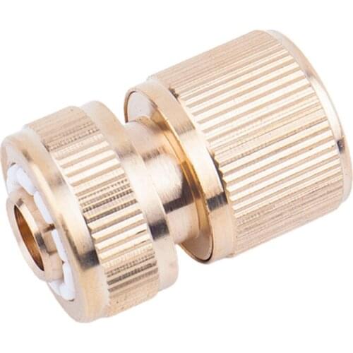 1PC Connector Water Joint Hose Connectors Faucet Adapter New Removable Copper 4-point Metals Detachable Brass Garden